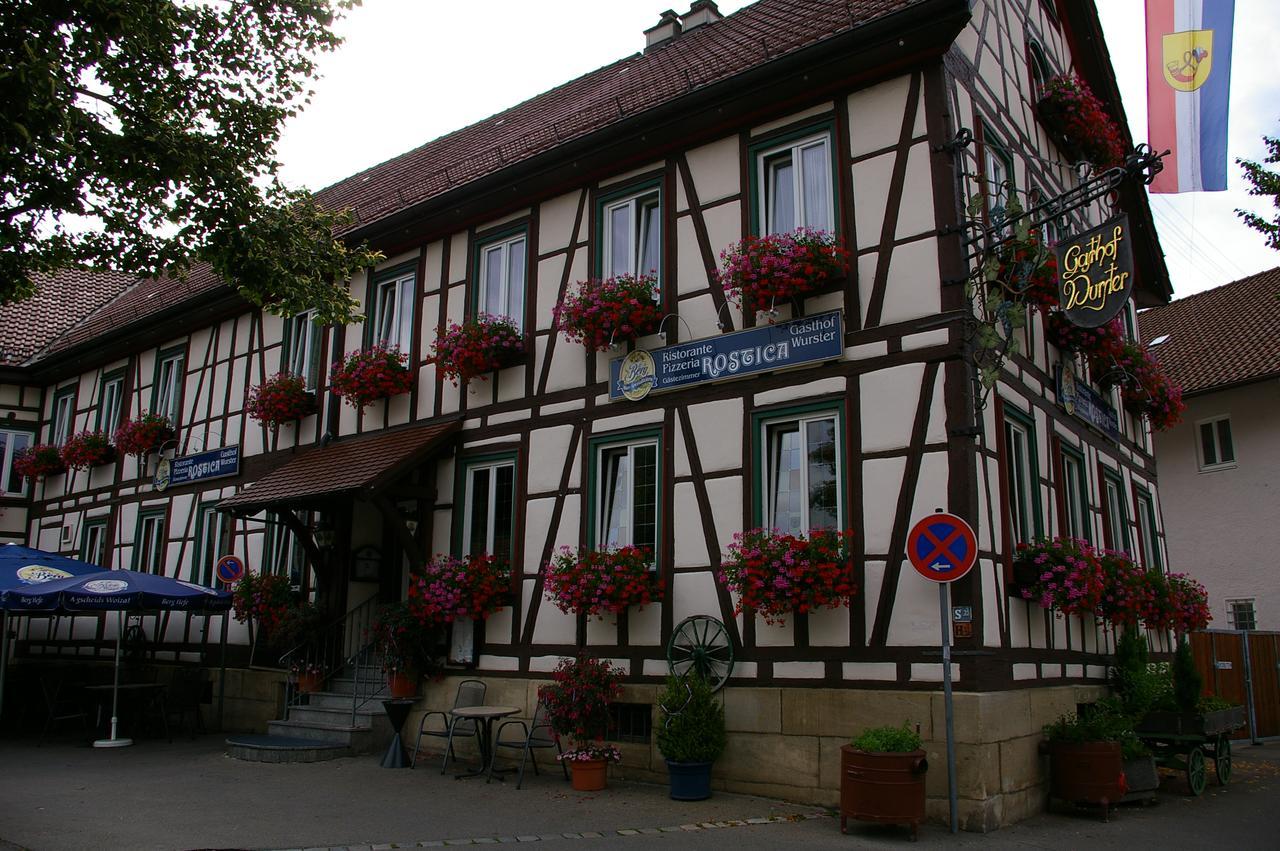 Hotel Ristorante Rostica Bad Urach Eksteriør bilde